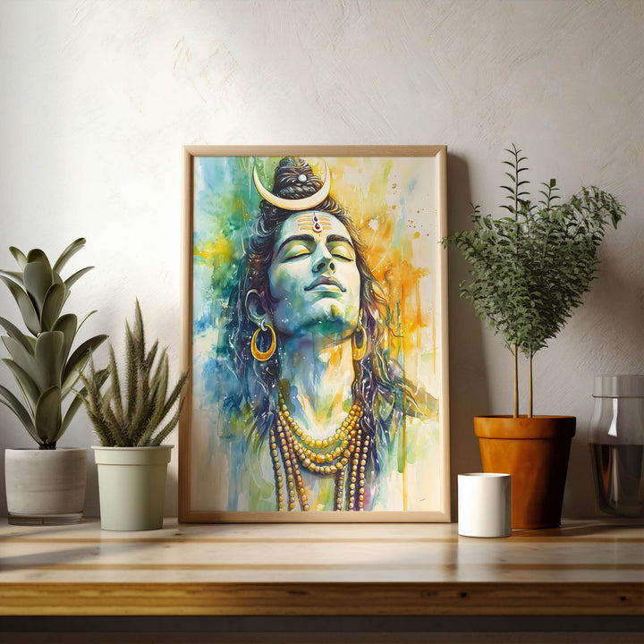 shiv-meditating-vastu-painting