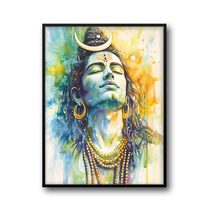Shiv Meditating - Vastu Painting