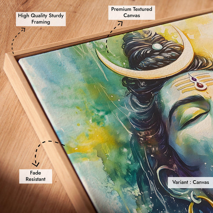 Shiv Meditating - Vastu Painting