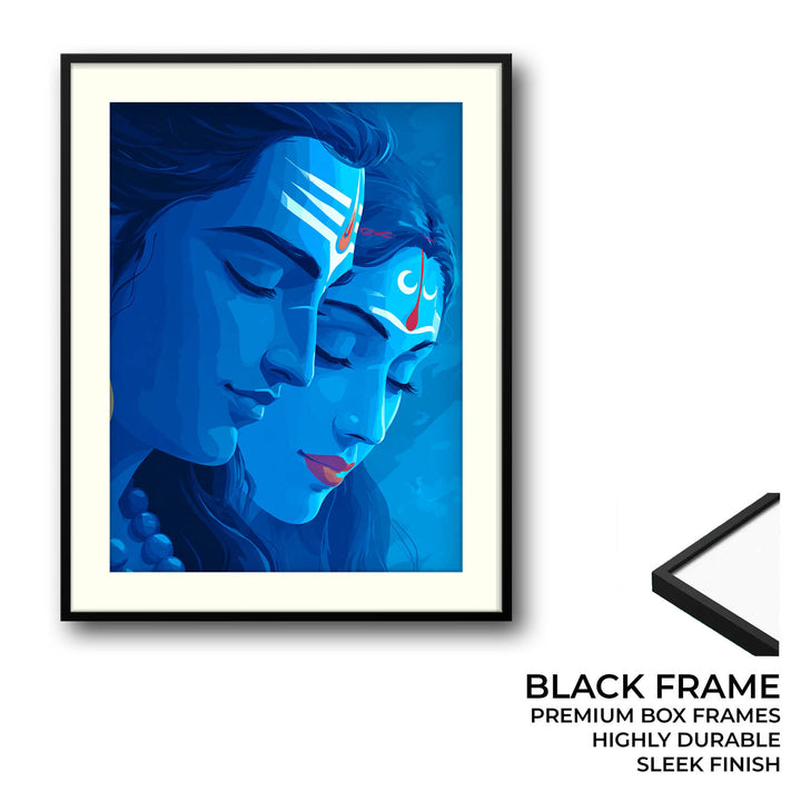 Shiva Parvati – Vastu Painting