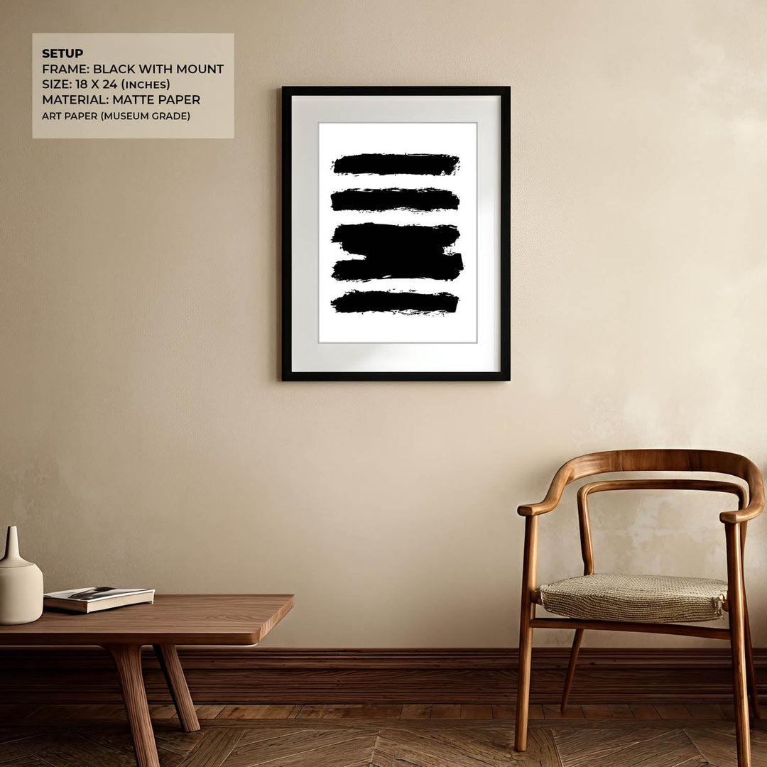 Strokes Abstract Art