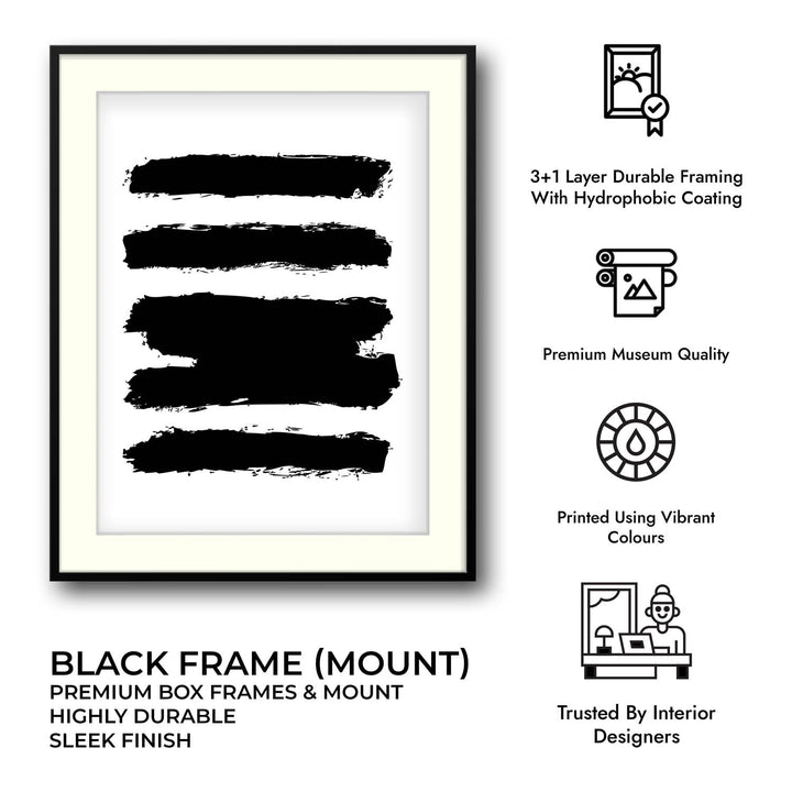 Strokes Abstract Art