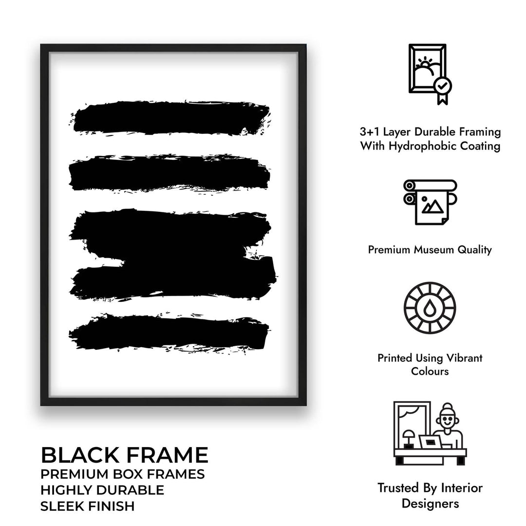 Strokes Abstract Art