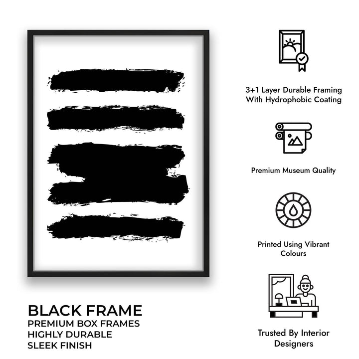 Strokes Abstract Art