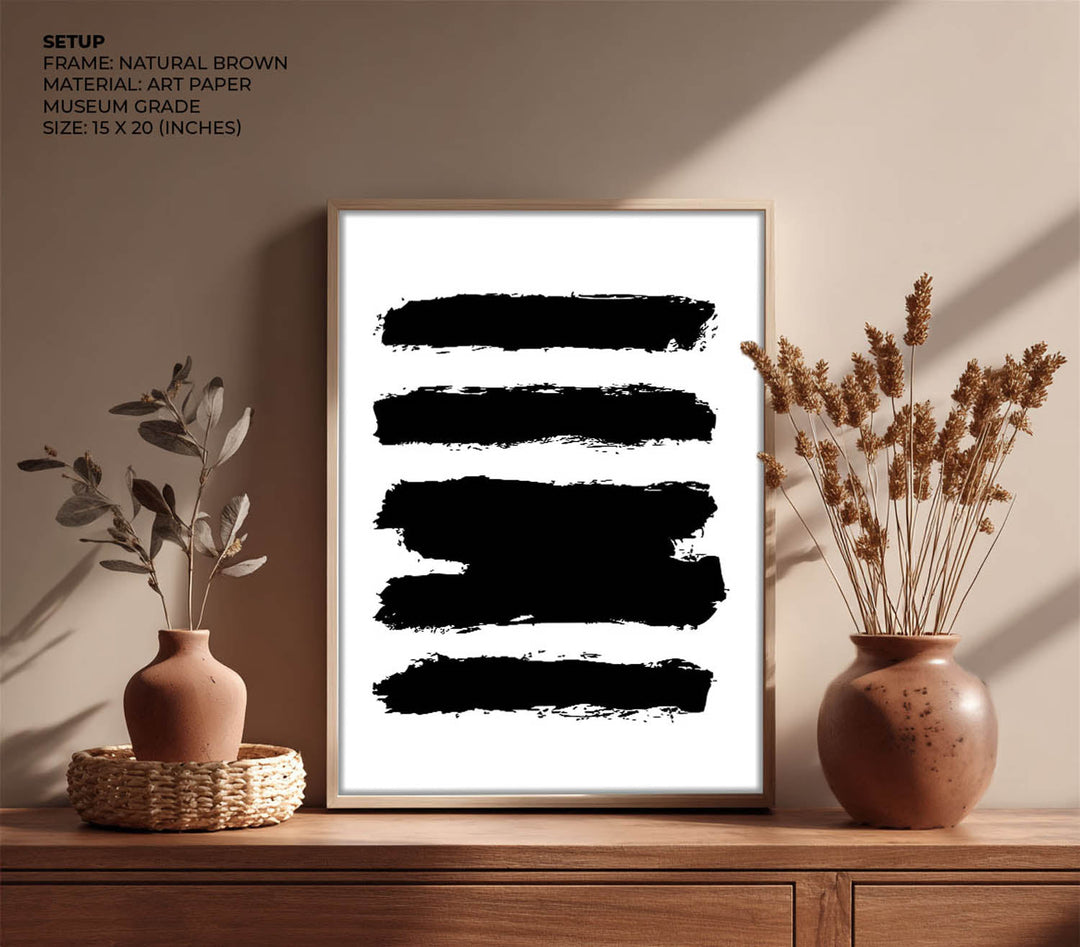 Strokes Abstract Art