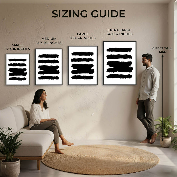 Strokes Abstract Art