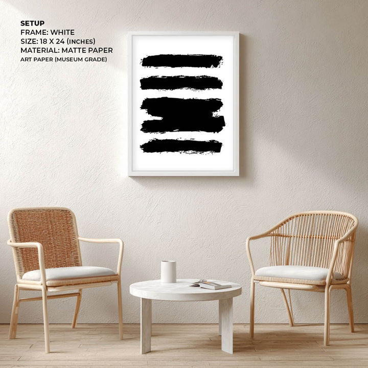 Strokes Abstract Art