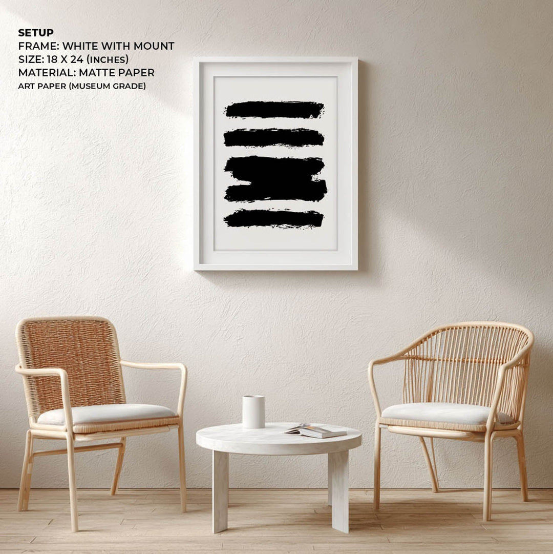 Strokes Abstract Art