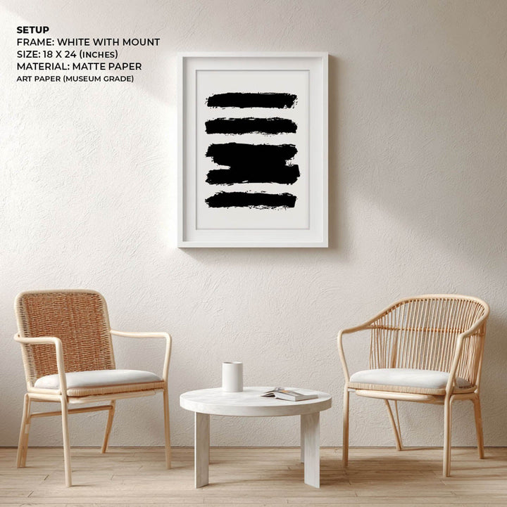 Strokes Abstract Art