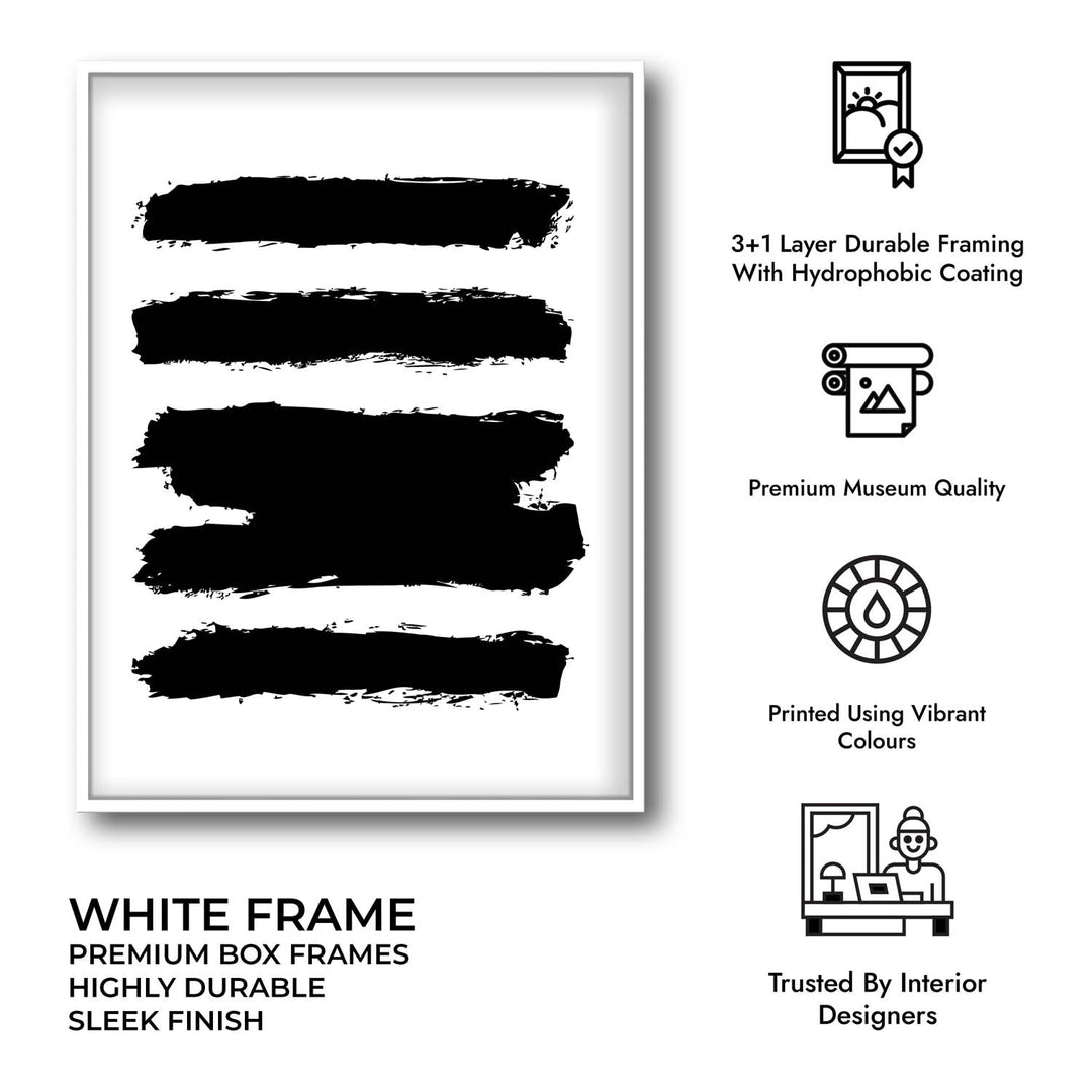 Strokes Abstract Art