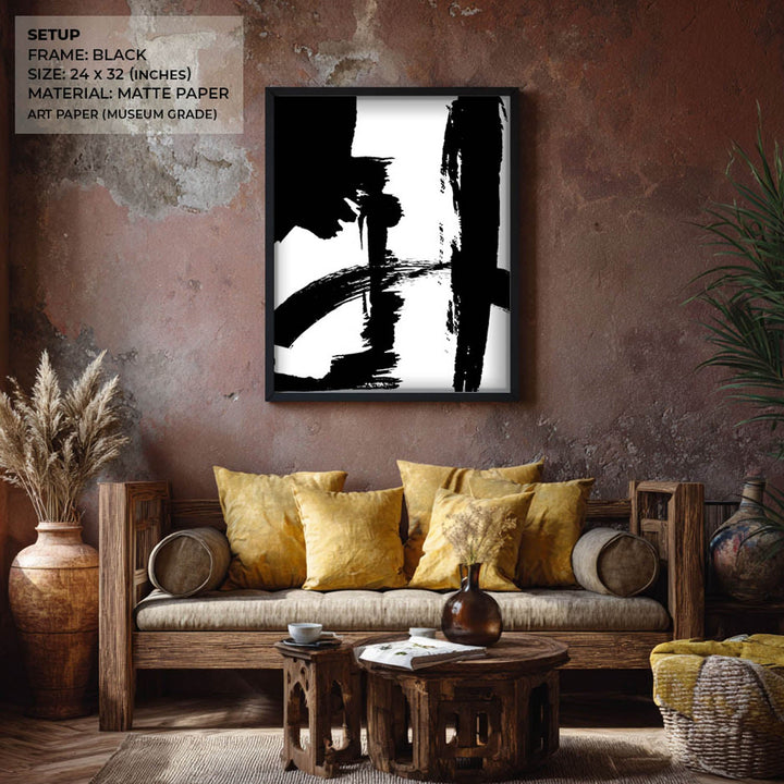 Strokes Abstract Art