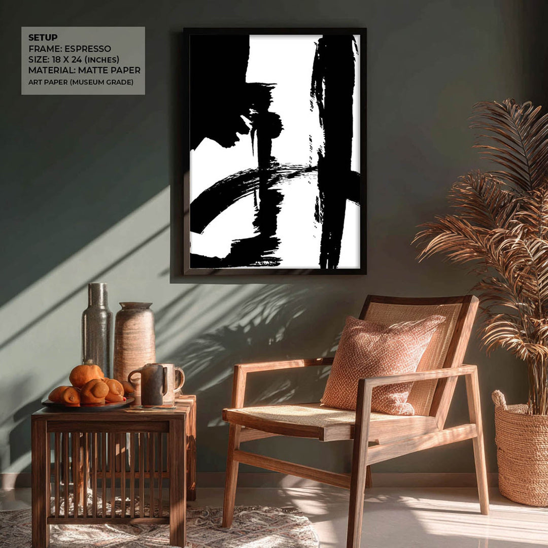 Strokes Abstract Art