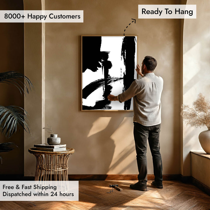 Strokes Abstract Art