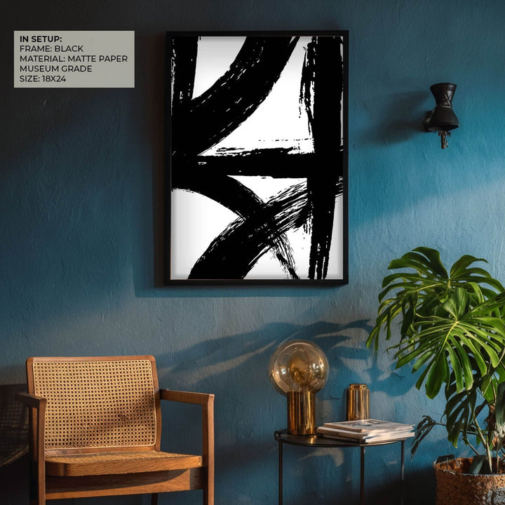 Strokes Abstract Art