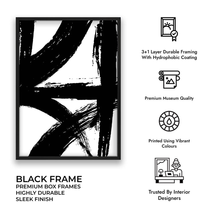 Strokes Abstract Art