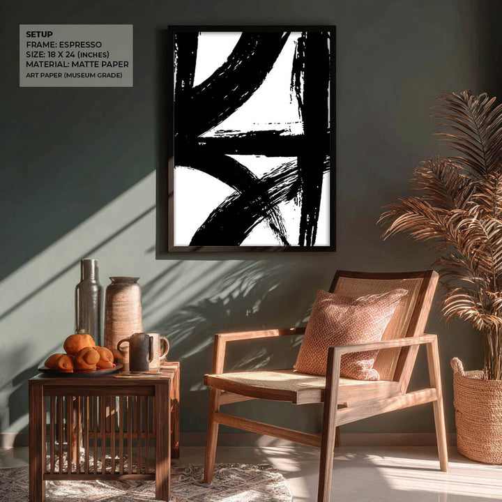 Strokes Abstract Art