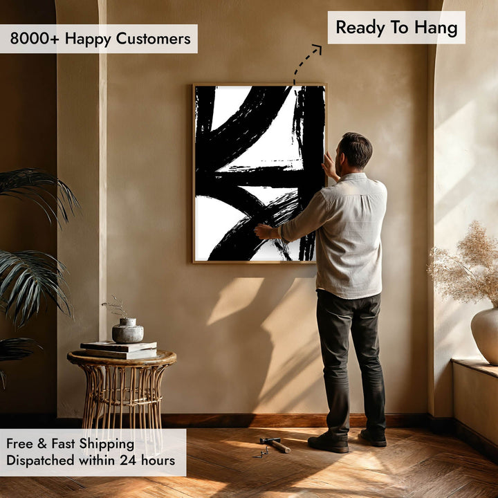 Strokes Abstract Art