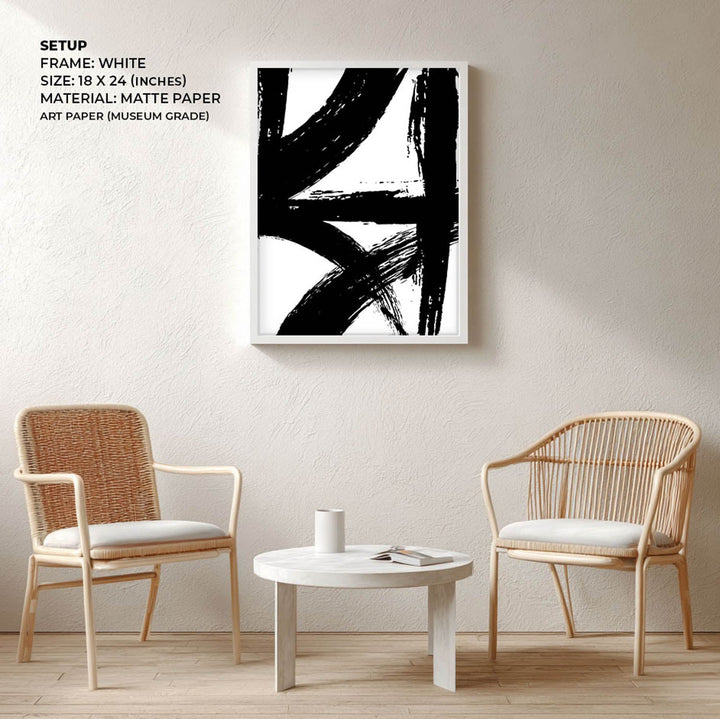 Strokes Abstract Art