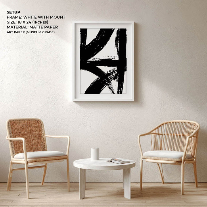 Strokes Abstract Art