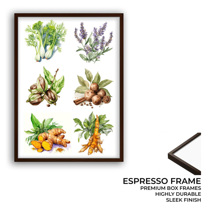 The spice story Kitchen wall art