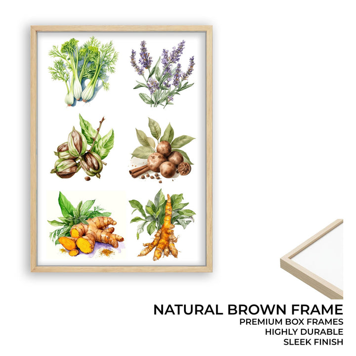 The spice story Kitchen wall art