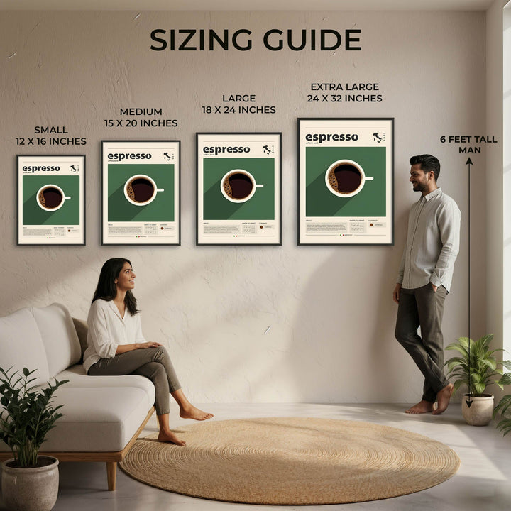 espresso blueprint kitchen art