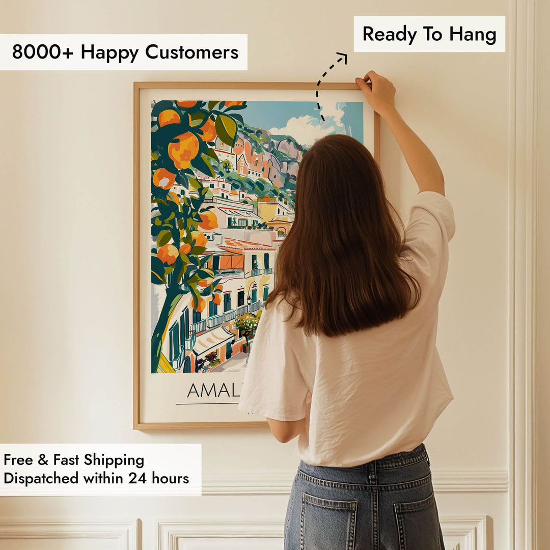 Amalfi Coast | Italy - Cities Paintings