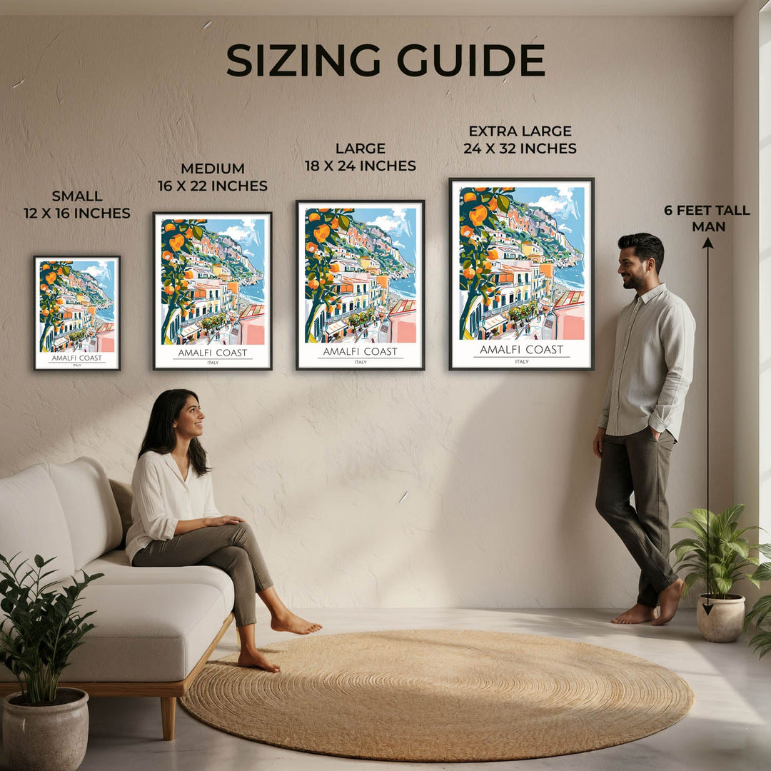 Amalfi Coast | Italy - Cities Paintings