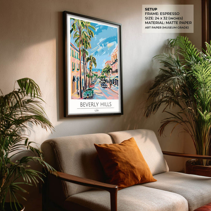 Beverly Hills - Cities Paintings