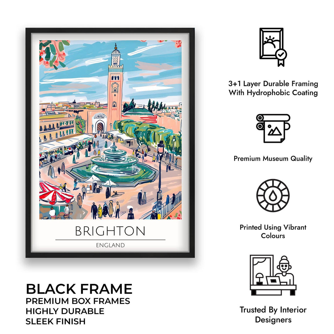 Brighton - Cities Paintings