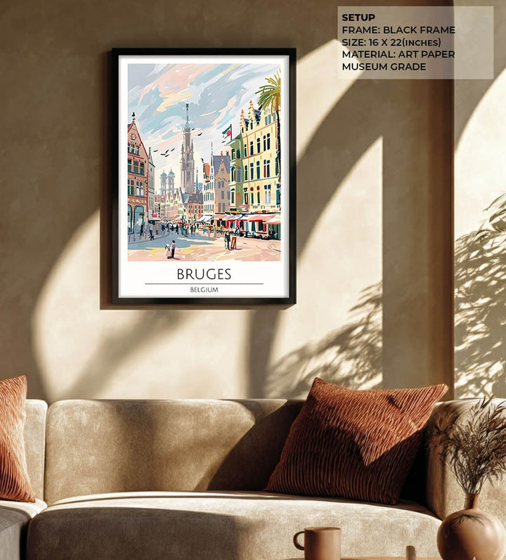 Bruges - Cities Paintings