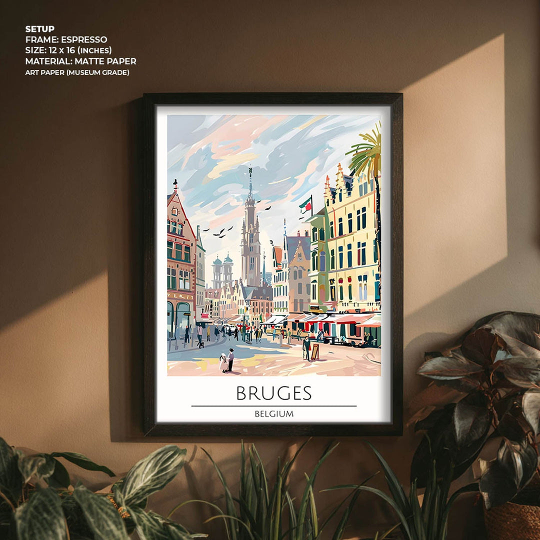 Bruges - Cities Paintings
