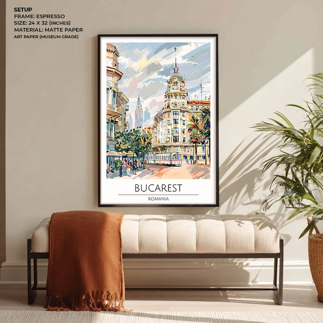 Bucarest - Cities Paintings