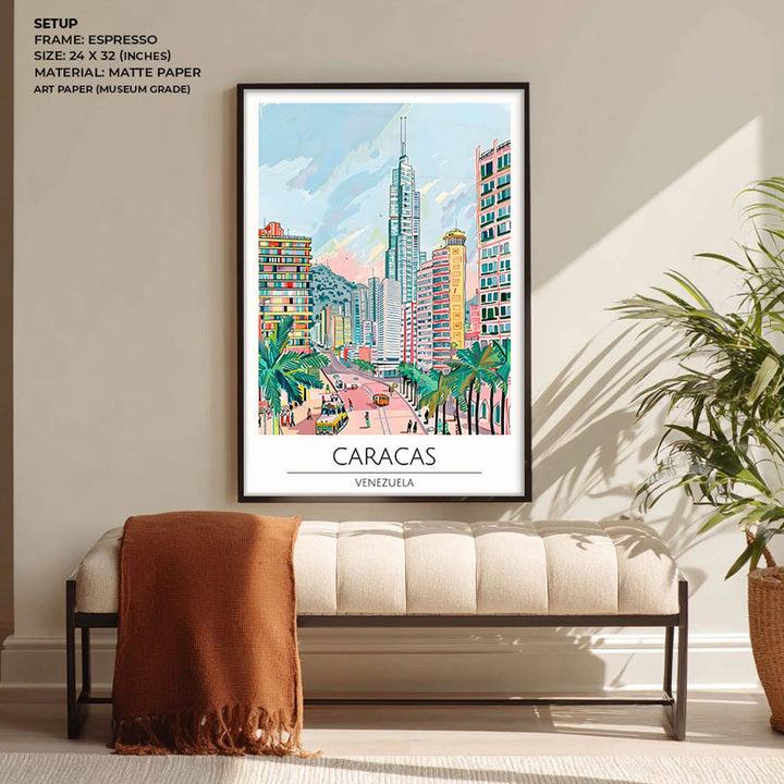 Caracas - Cities Paintings