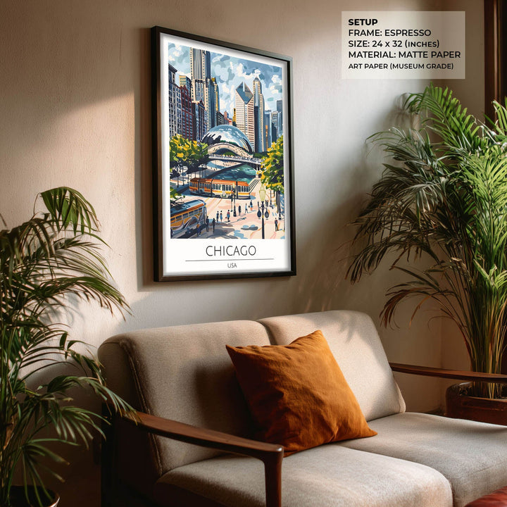 Chicago - Cities Paintings