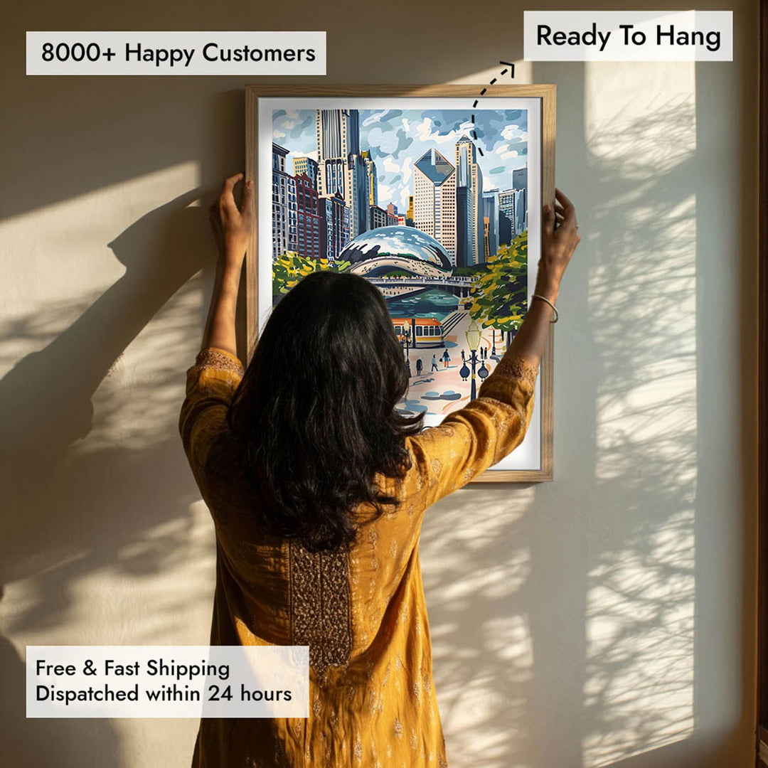 Chicago - Cities Paintings