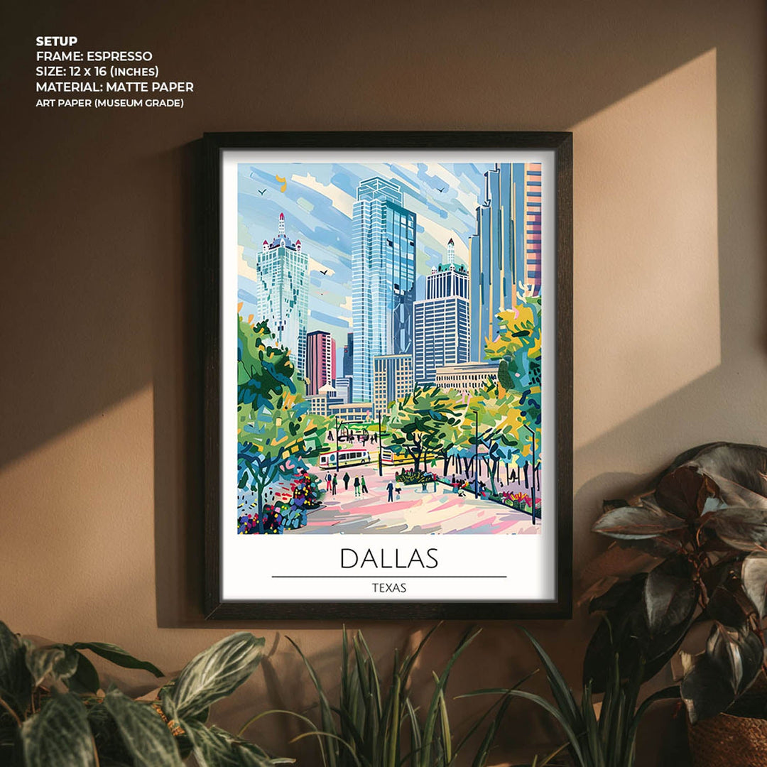 Dallas - Cities Paintings