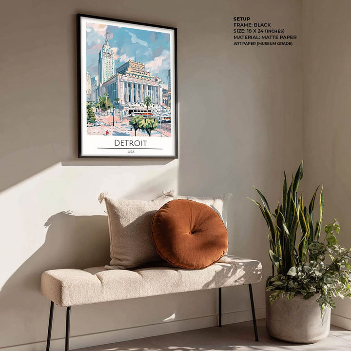 Detroit - Cities Paintings