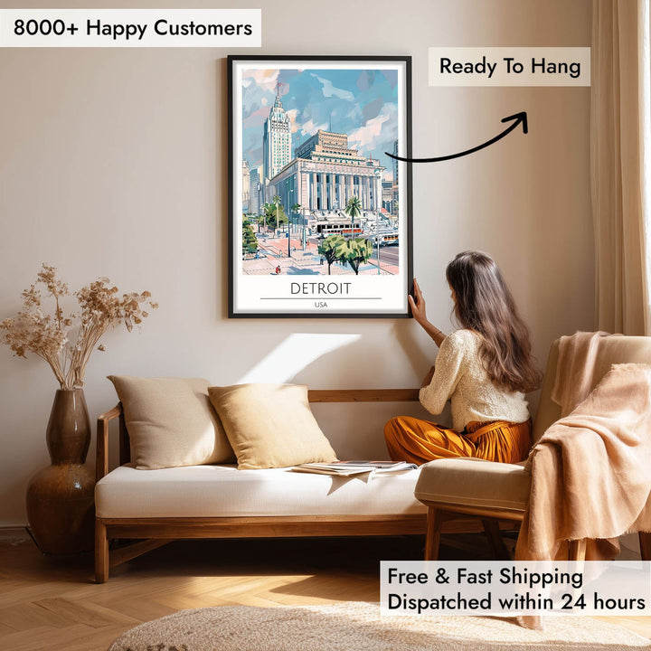 Detroit - Cities Paintings