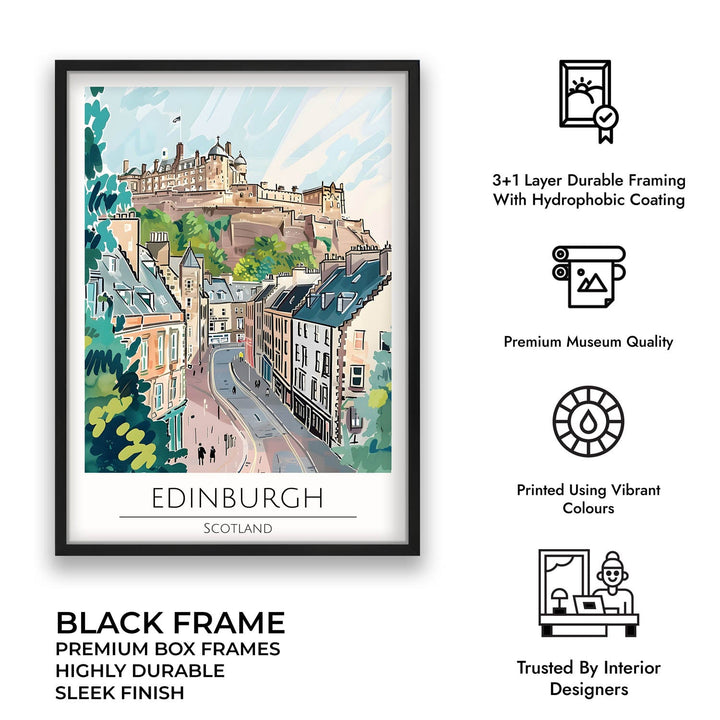 Edinburgh - Cities Paintings
