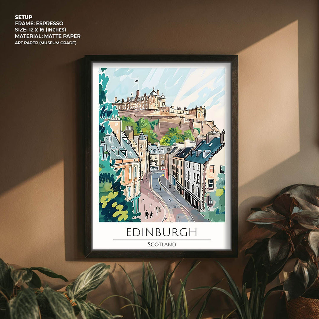 Edinburgh - Cities Paintings