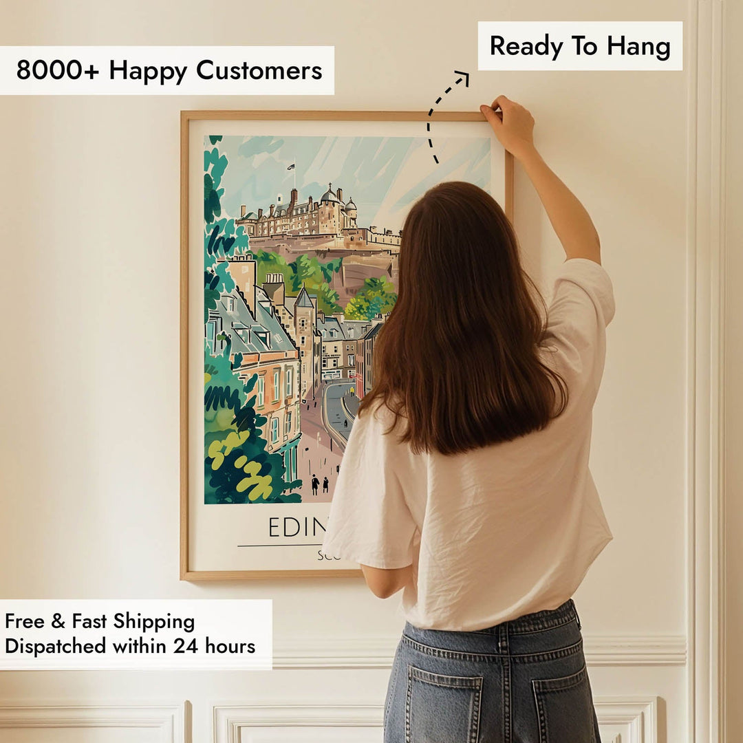 Edinburgh - Cities Paintings