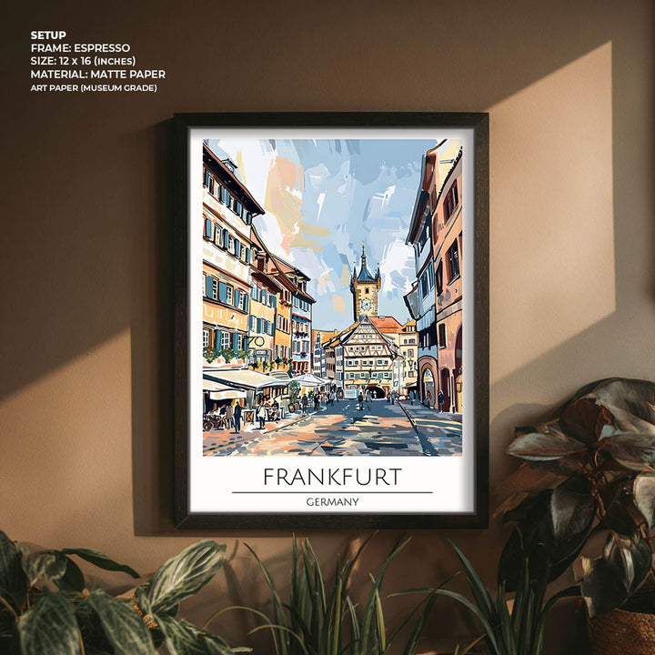 Frankfurt - Cities Paintings
