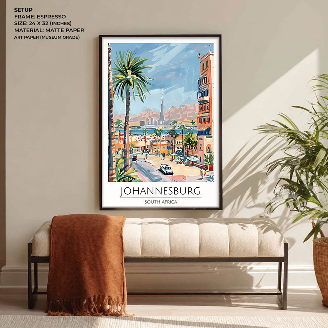 Johannesburg - Cities Paintings
