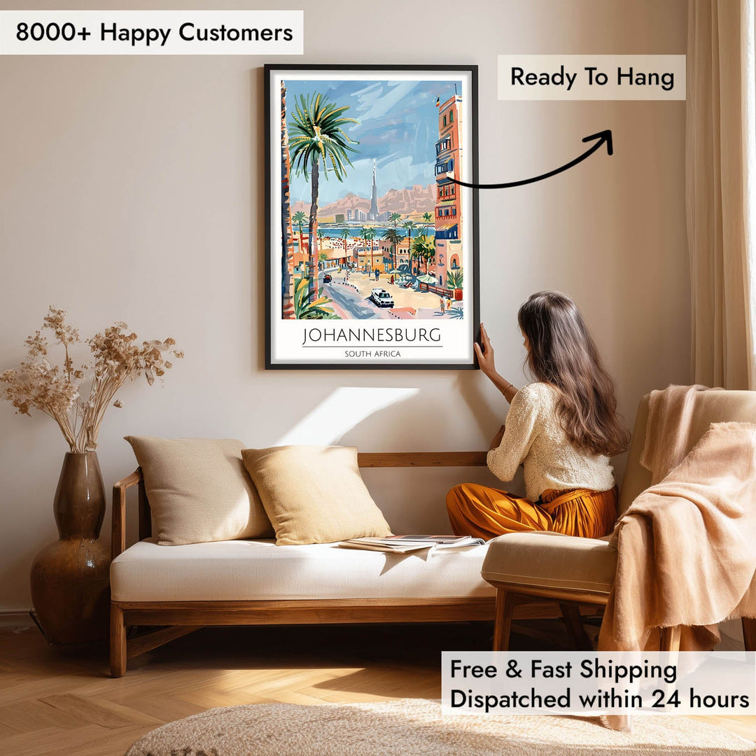 Johannesburg - Cities Paintings
