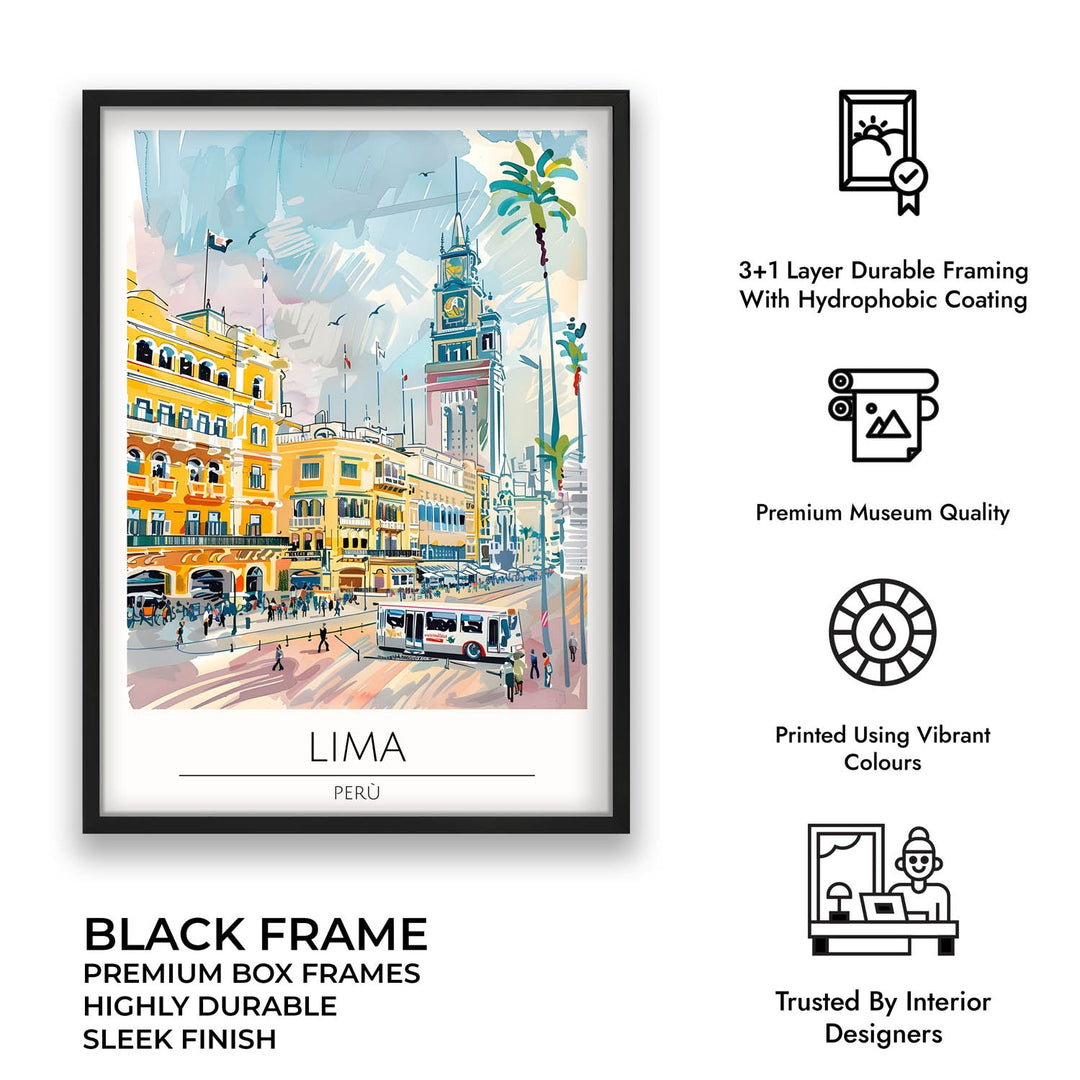 Lima - Cities Paintings