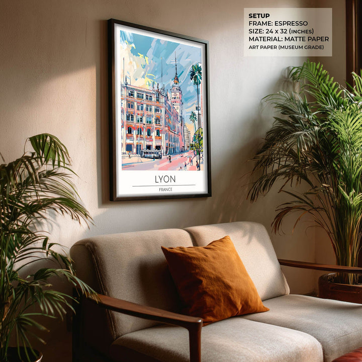 Lyon - Cities Paintings