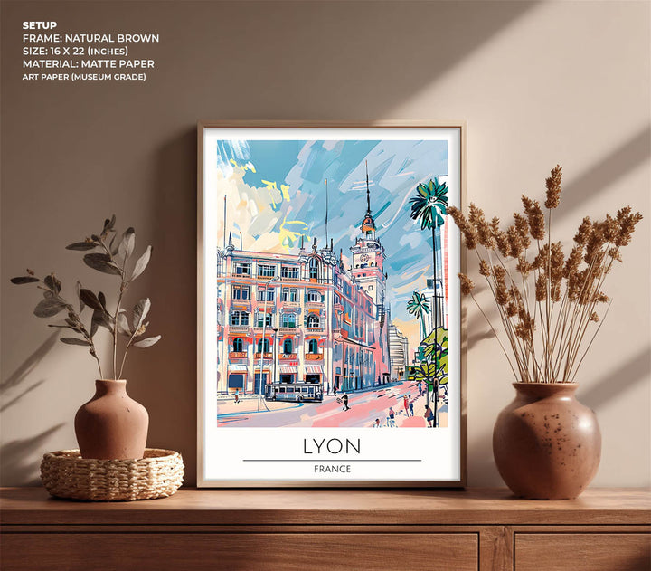 Lyon - Cities Paintings