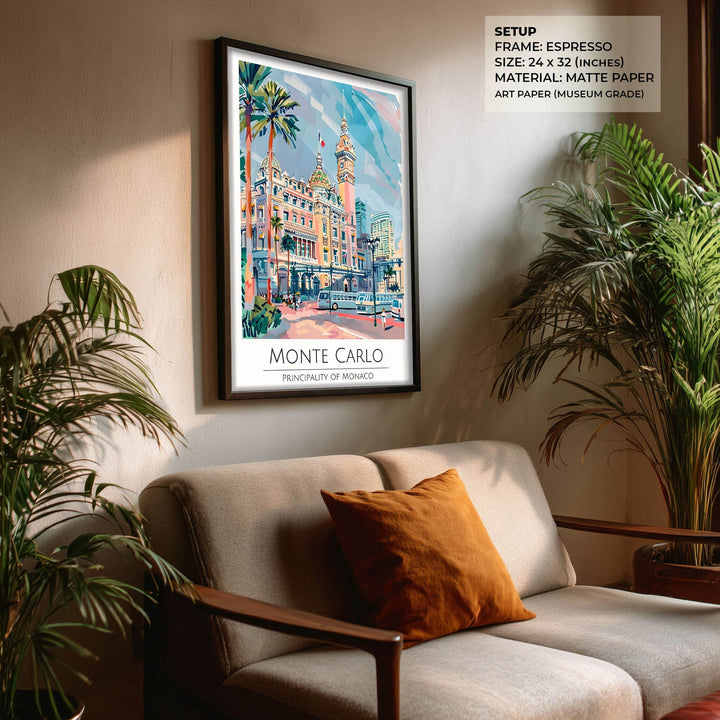 Monte Carlo - Cities Paintings