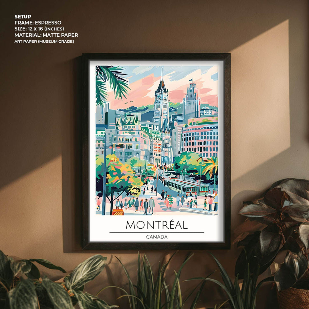 Montreal - Cities Paintings